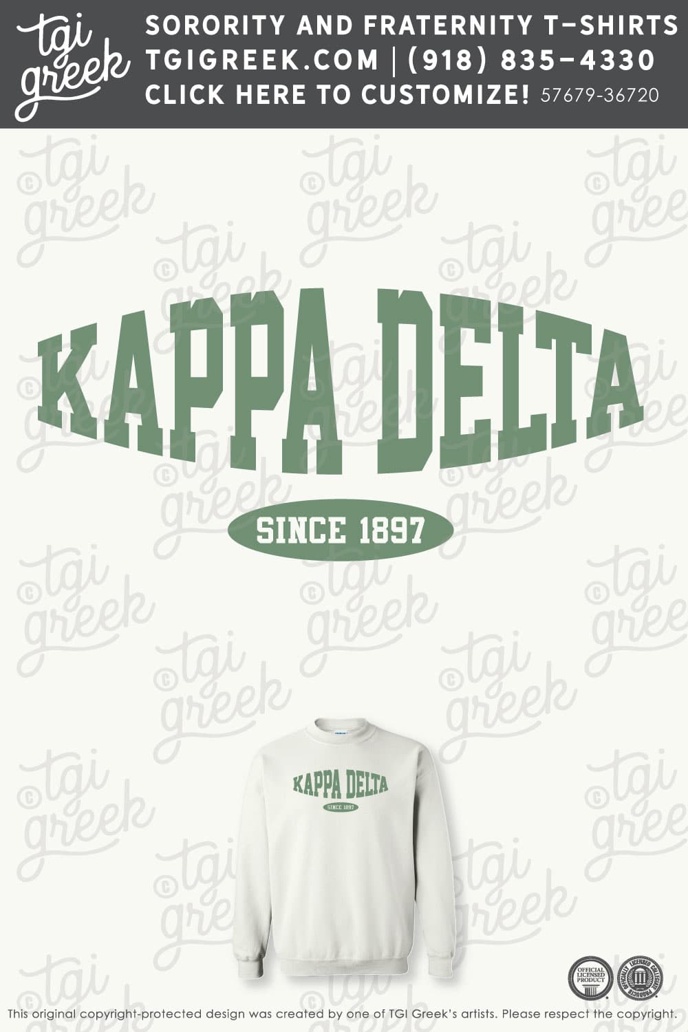 Kappa Delta – TAMU PR Crewneck