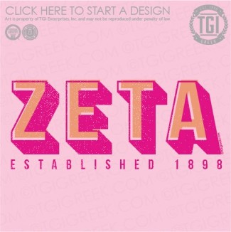 Zeta Tau Alpha-TGI Offset Letters PR