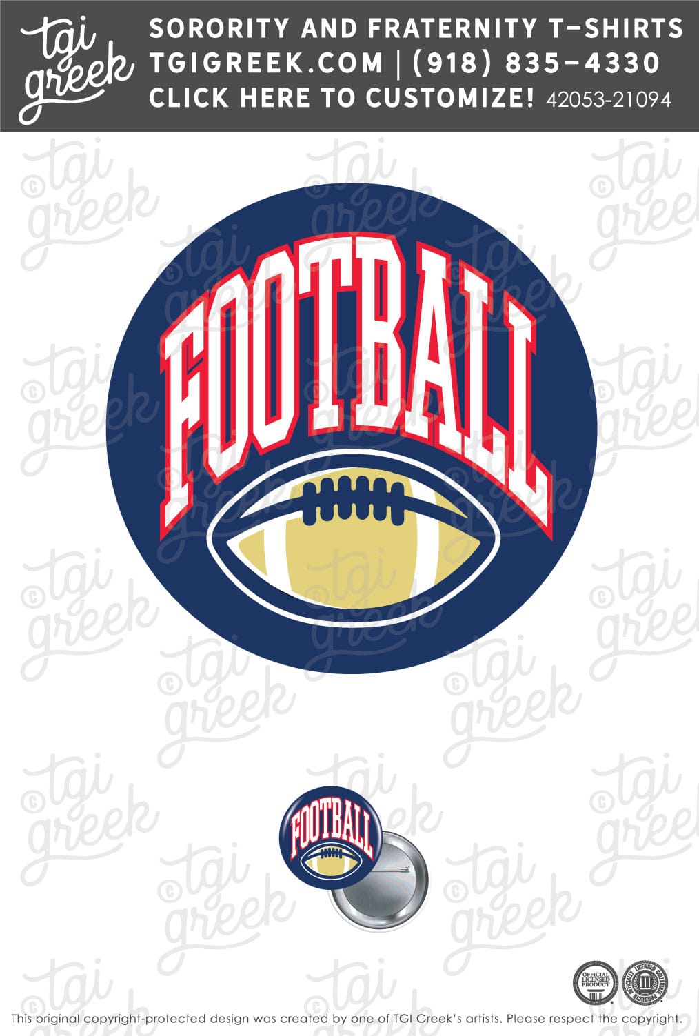 Interfraternity Council – TU Button Football