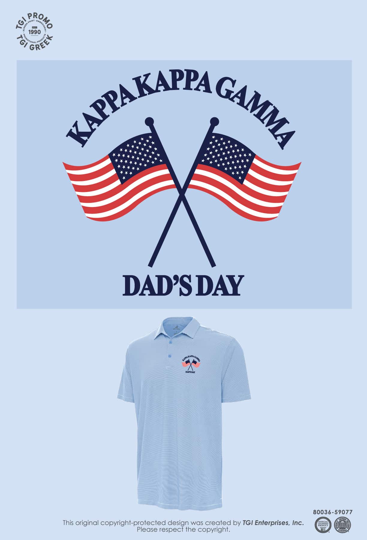 Kappa Kappa Gamma – OSU Dad’s Day Polo