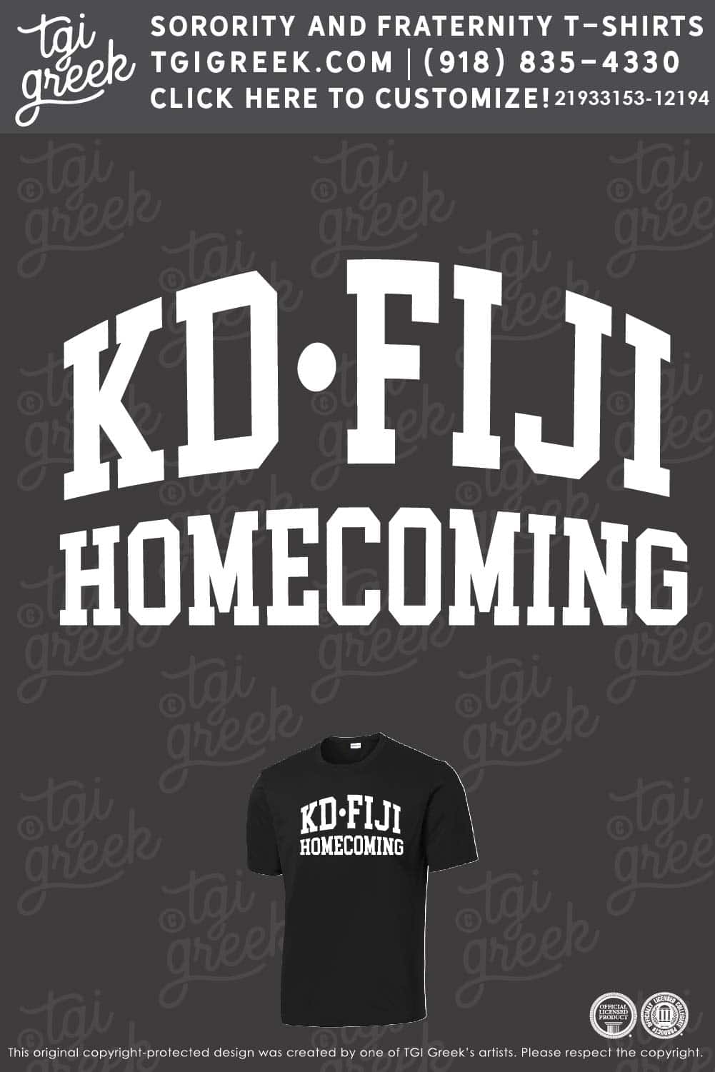 Phi Gamma Delta – OSU Homecoming Jersey