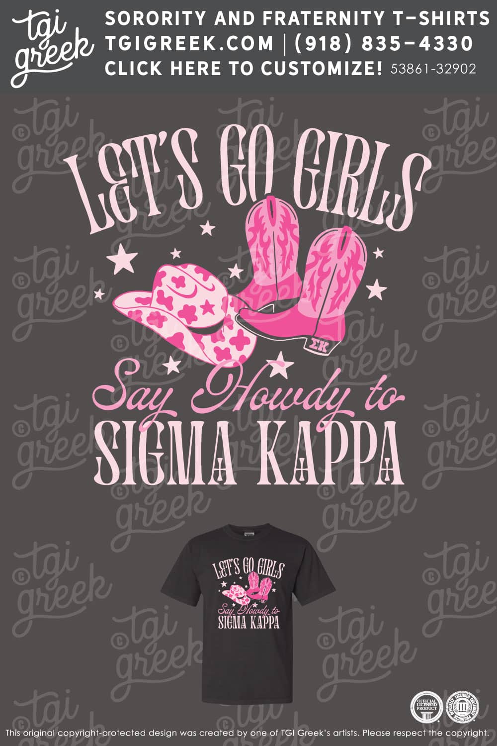 Sigma Kappa – CCU Welcome Shirts