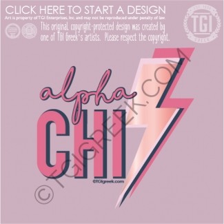 TGI-Alpha Chi Omega Lightning Foil