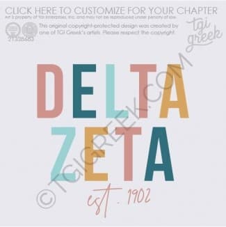 Delta Zeta – UWGA Recruitment Tee