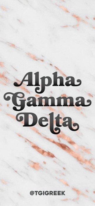 Alpha Gamma Delta – Marble