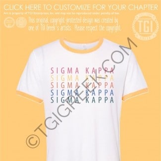 Sigma Kappa – stacked PR