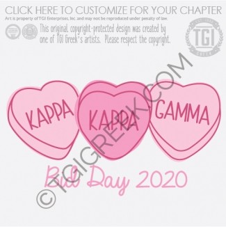 Kappa Kappa Gamma – Bid Day