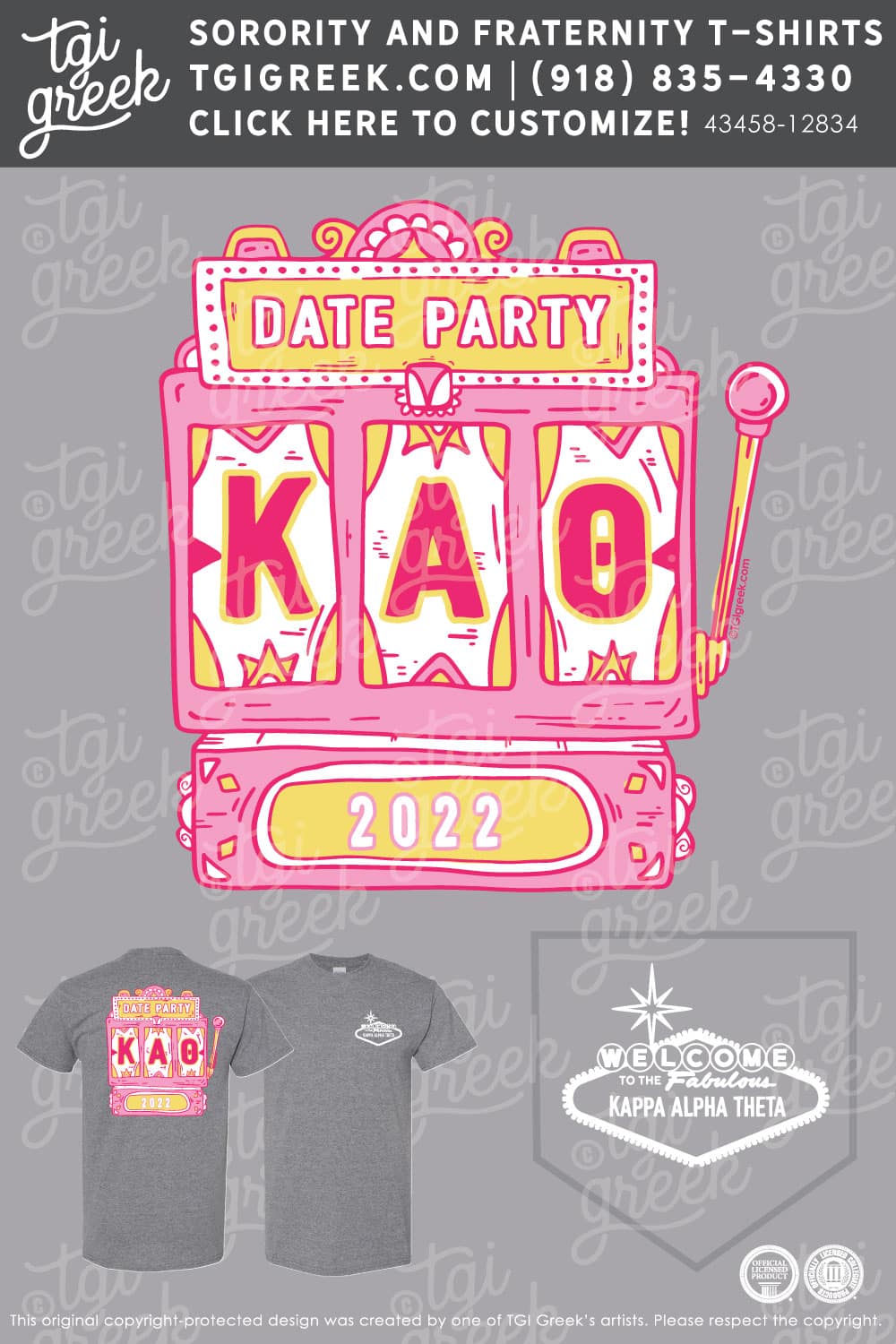 Kappa Alpha Theta – GU Date Party