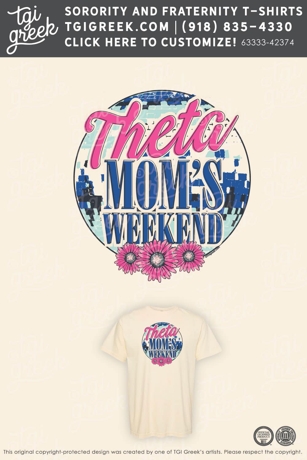 Kappa Alpha Theta – KSU Moms Weekend Shirt