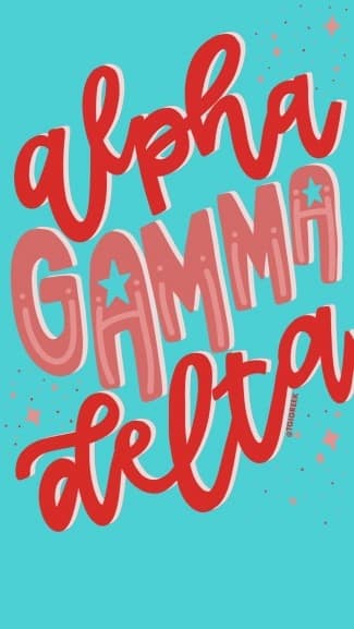 Alpha Gamma Delta Phone Background