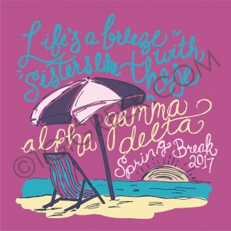 Alpha Gamma Delta-UCO Spring Break