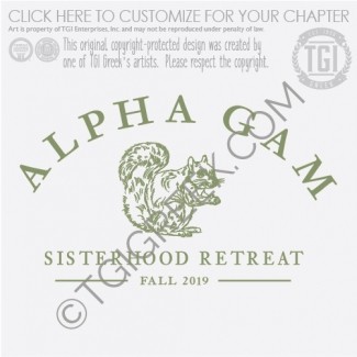Alpha Gamma Delta-TSU fall Sisterhood Retreat