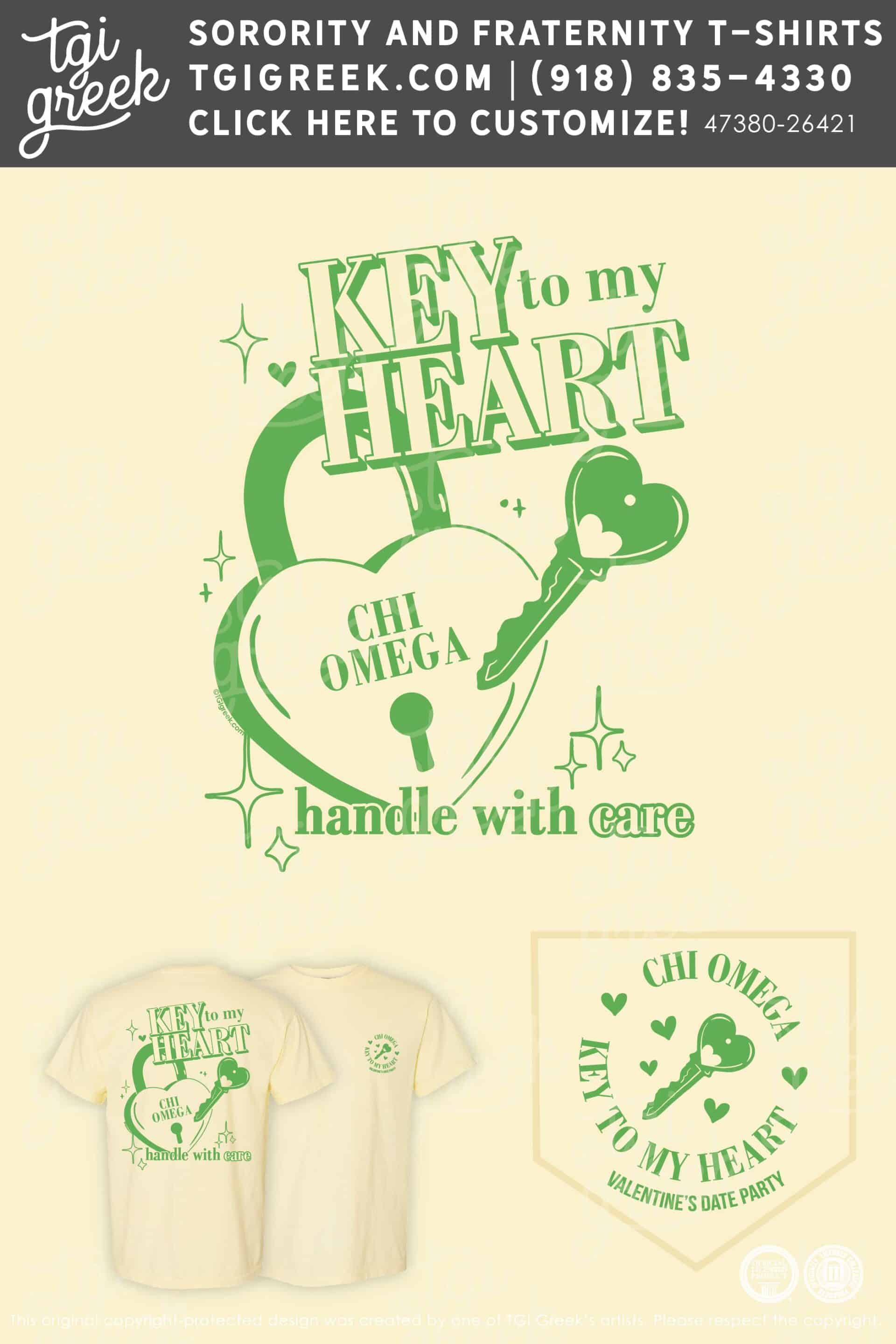 TGI – Chi Omega Key To My Heart