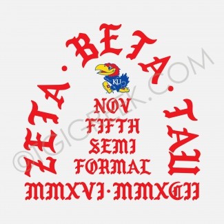 Zeta Beta Tau-KU Semi Formal