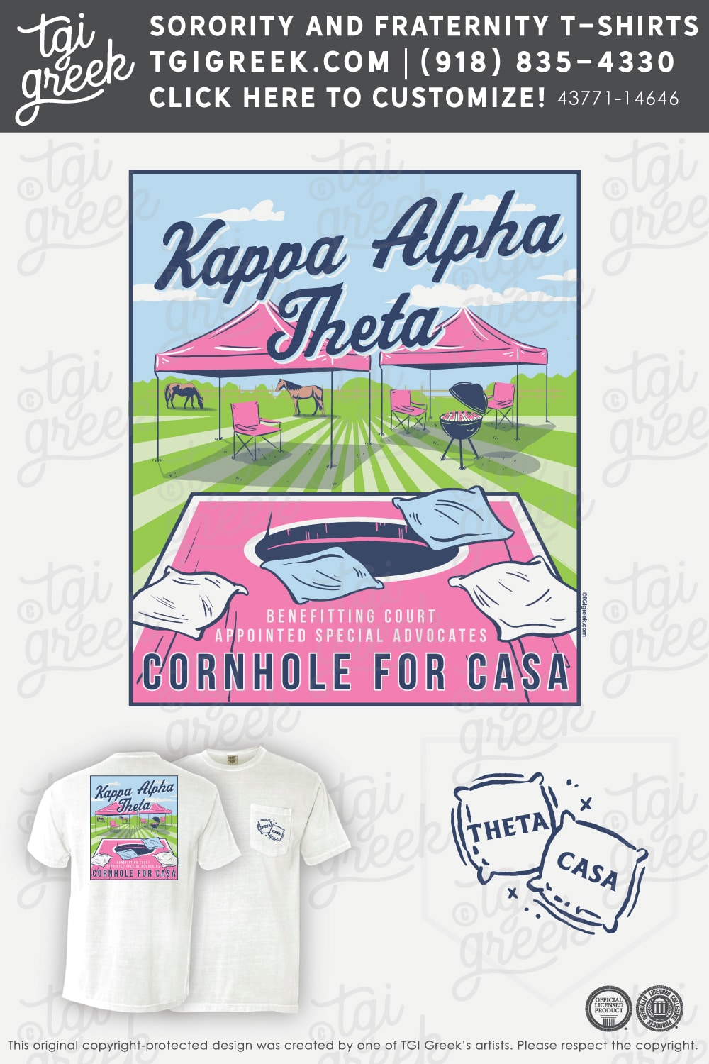 Kappa Alpha Theta – EKU Cornhole For CASA