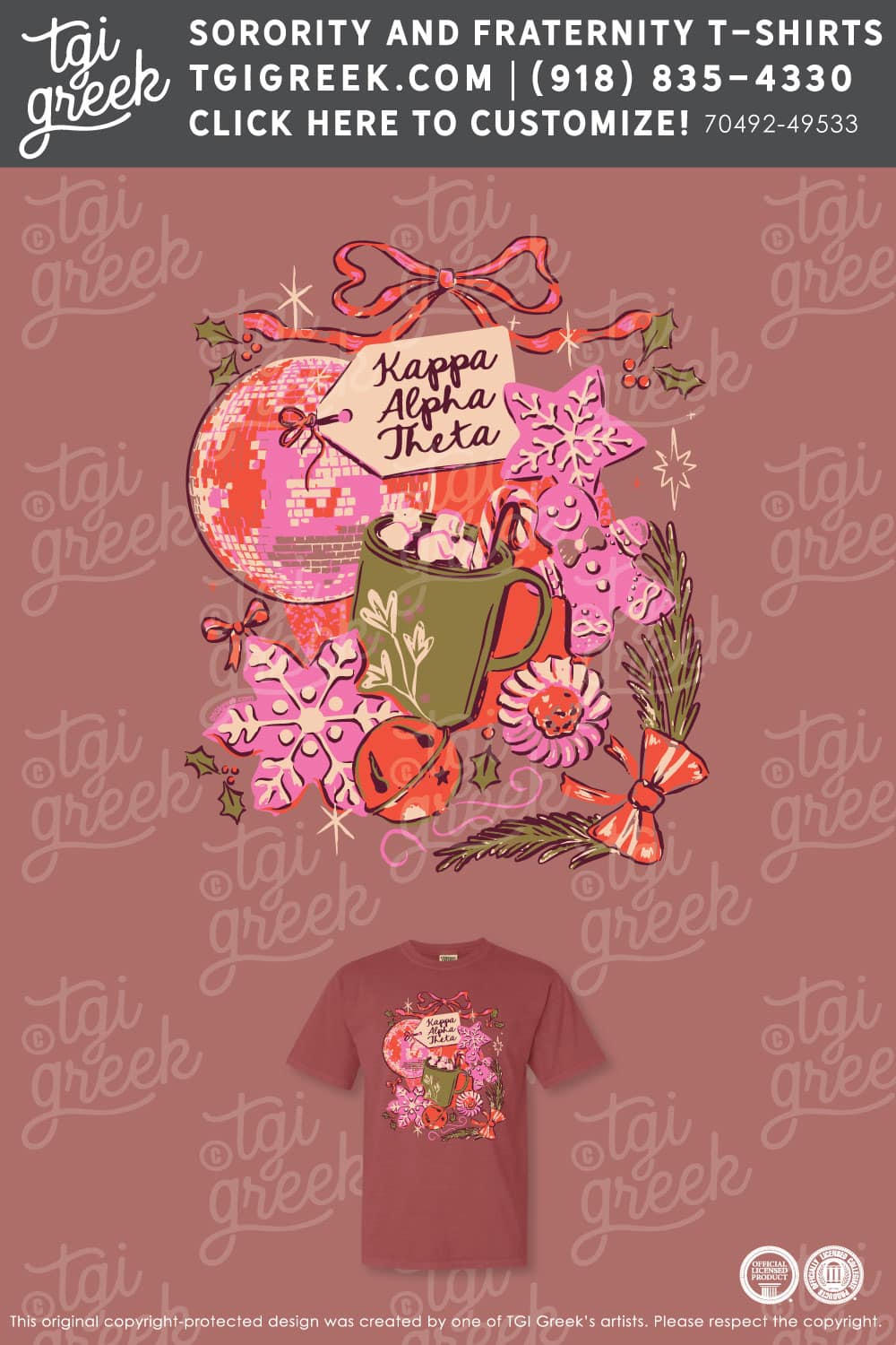 TGI – Kappa Alpha Theta Christmas Treats