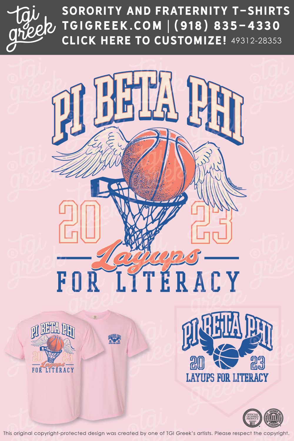 Pi Beta Phi – ODU Layups For Literacy