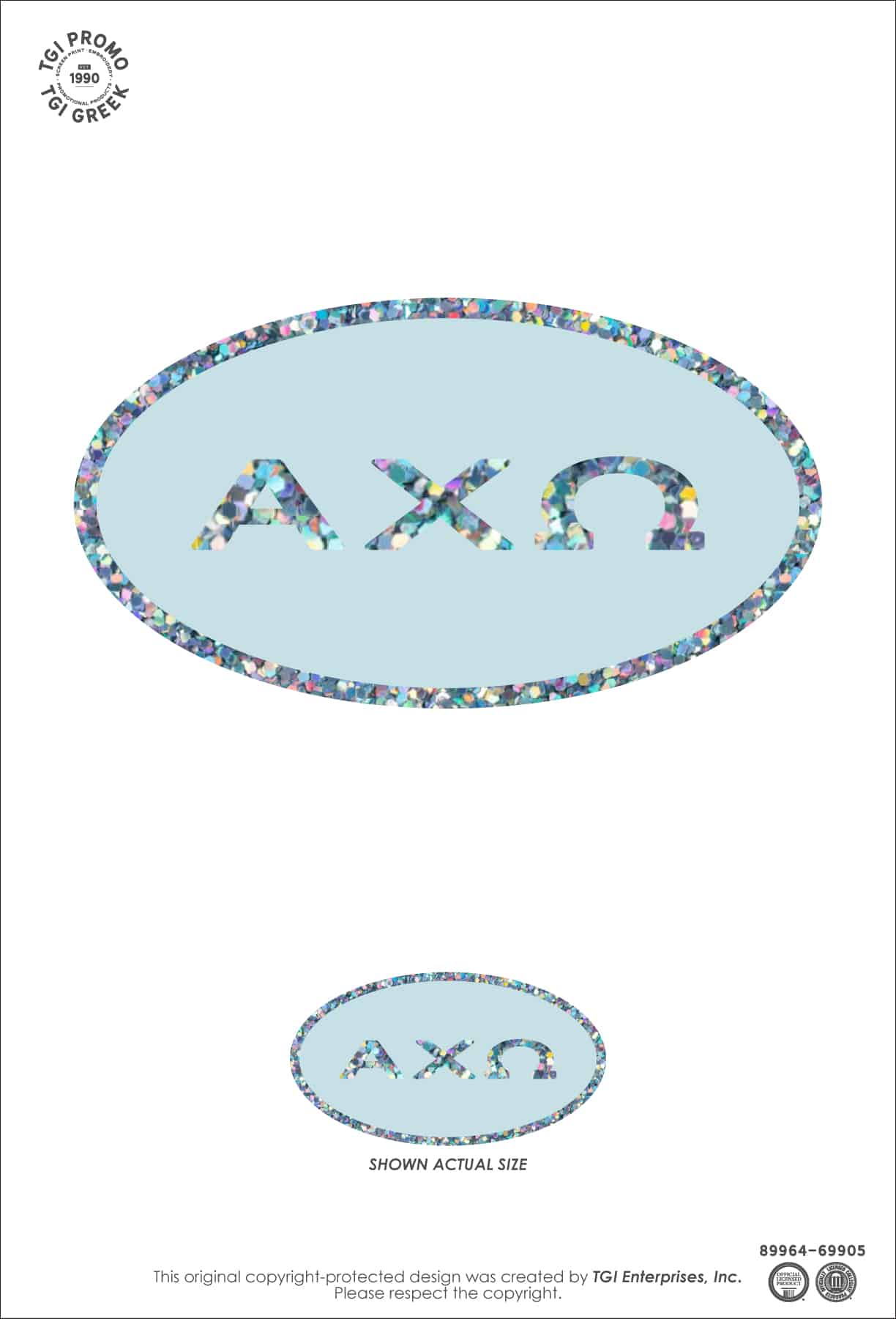 Alpha Chi Omega – TGI Greek New Stock Sorority Stickers