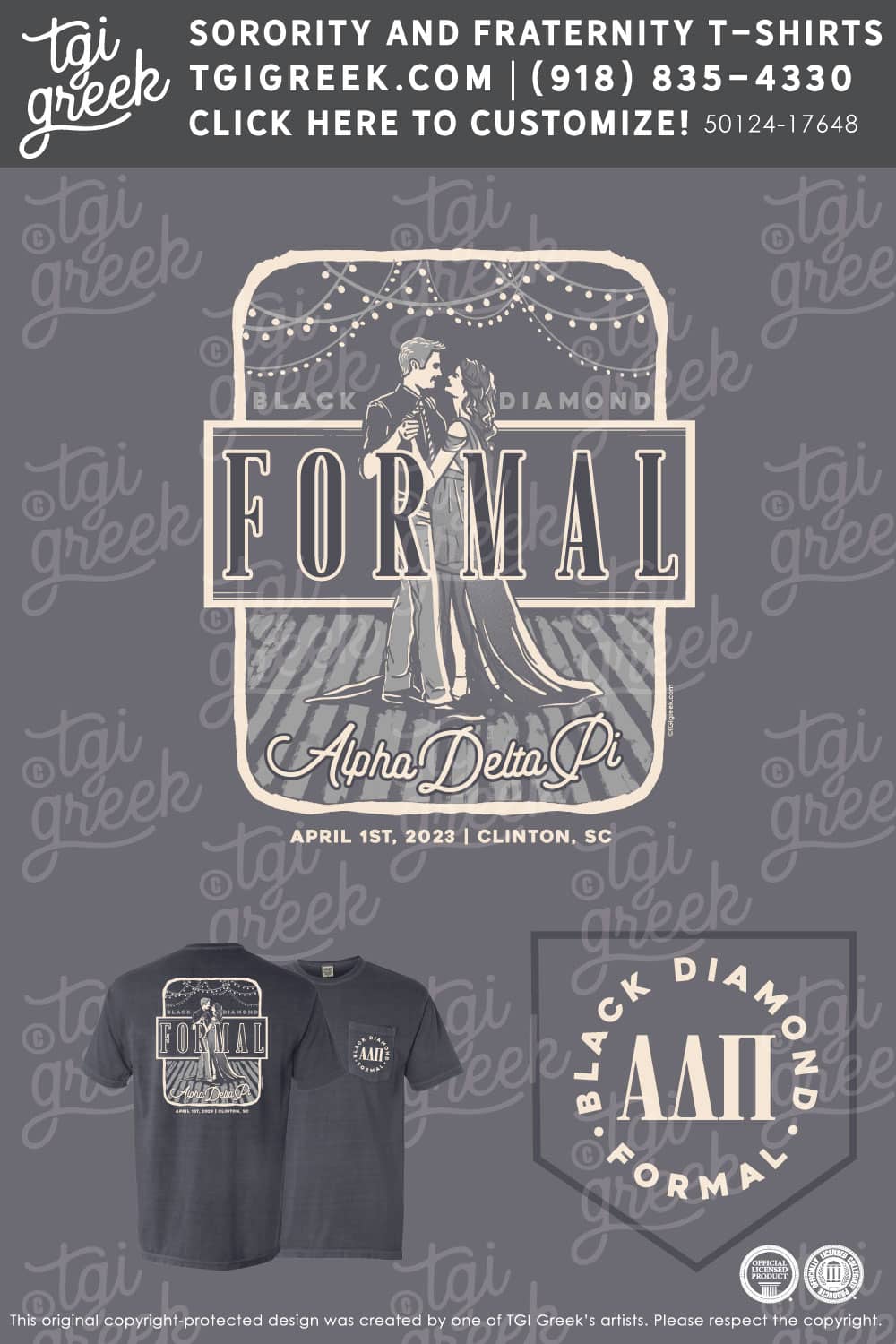 Alpha Delta Pi – PRESBY Black Diamond Formal