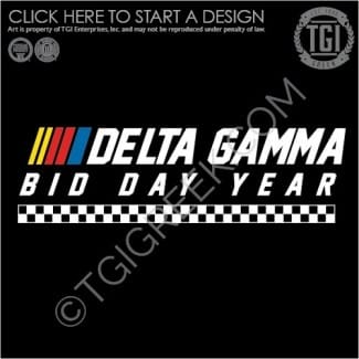 TGI-Delta Gamma Nascar Bid Day