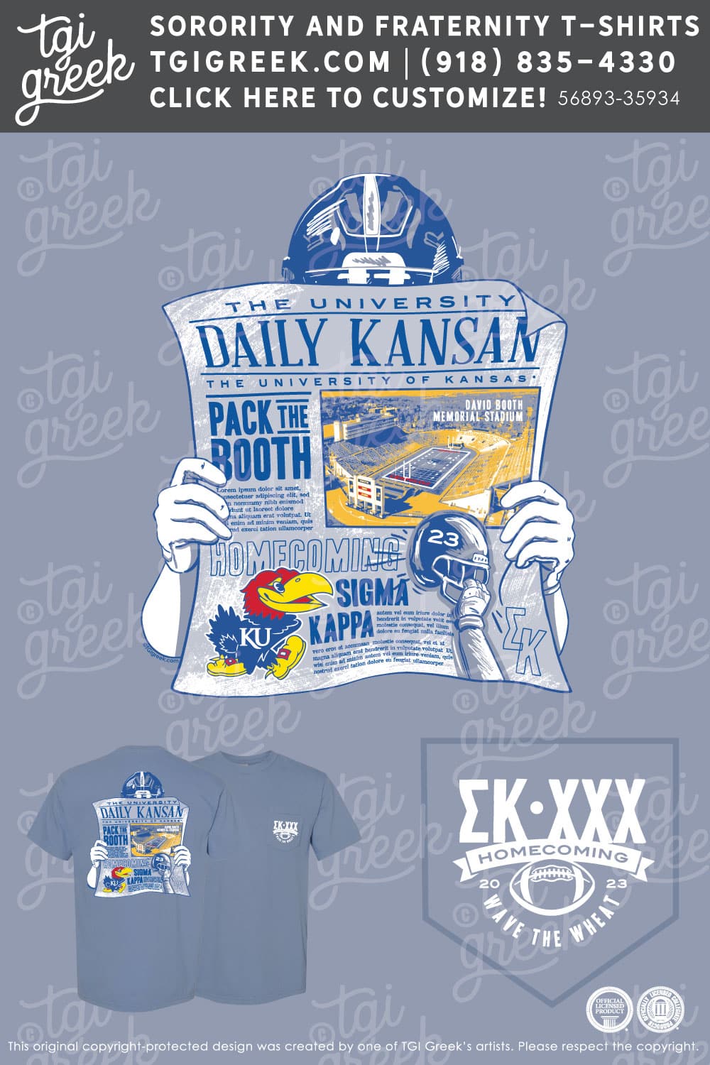 Sigma Kappa – KU Homecoming