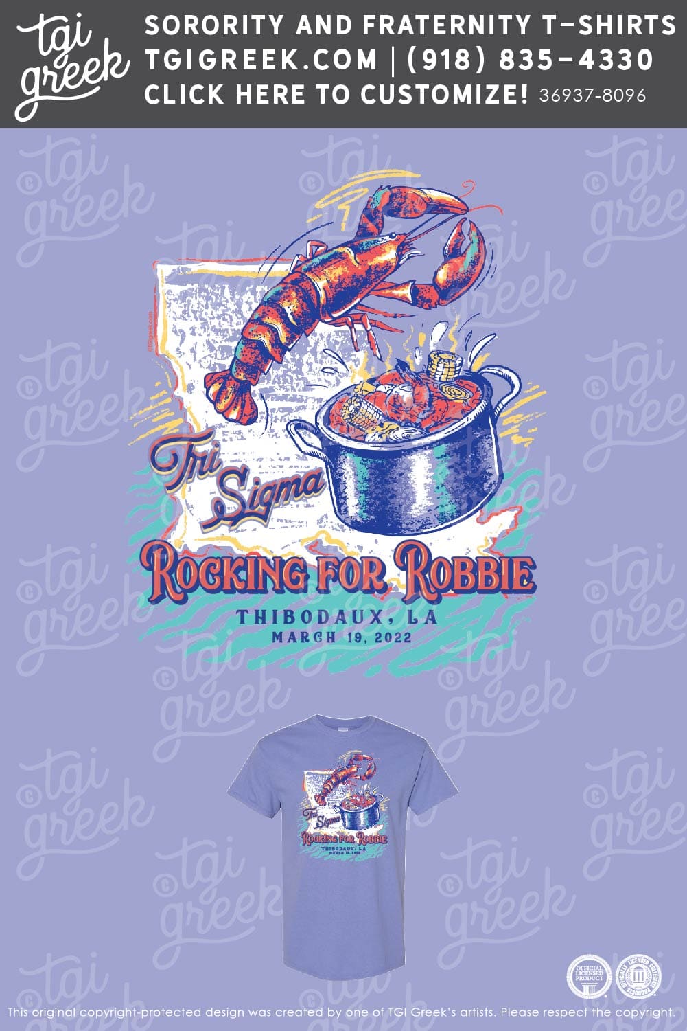 Sigma Sigma Sigma – NICHS Rocking for Robbie