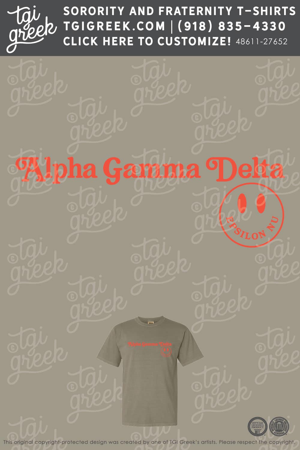 Alpha Gamma Delta – UCO PR Smiley