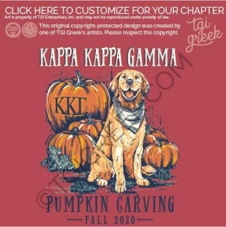 Kappa Kappa Gamma – DENI Pumpkin Carving