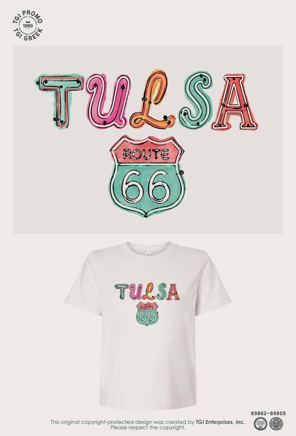 TGI Promo – Cap Cruise Neon T-Shirt