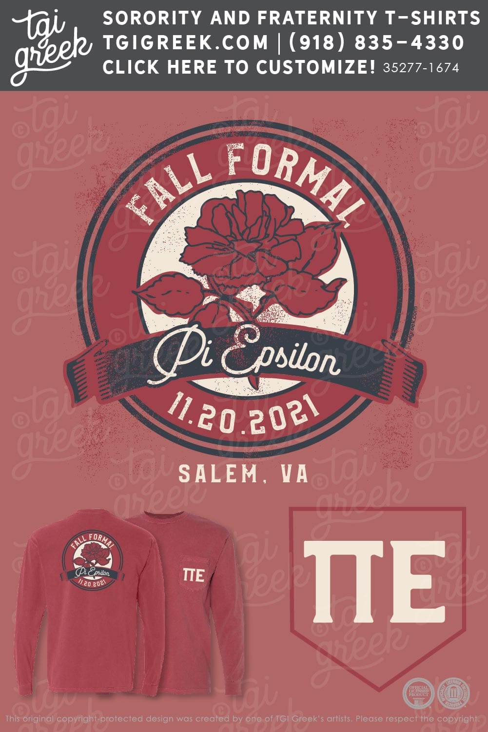 Pi Epsilon – ROAN Fall Formal
