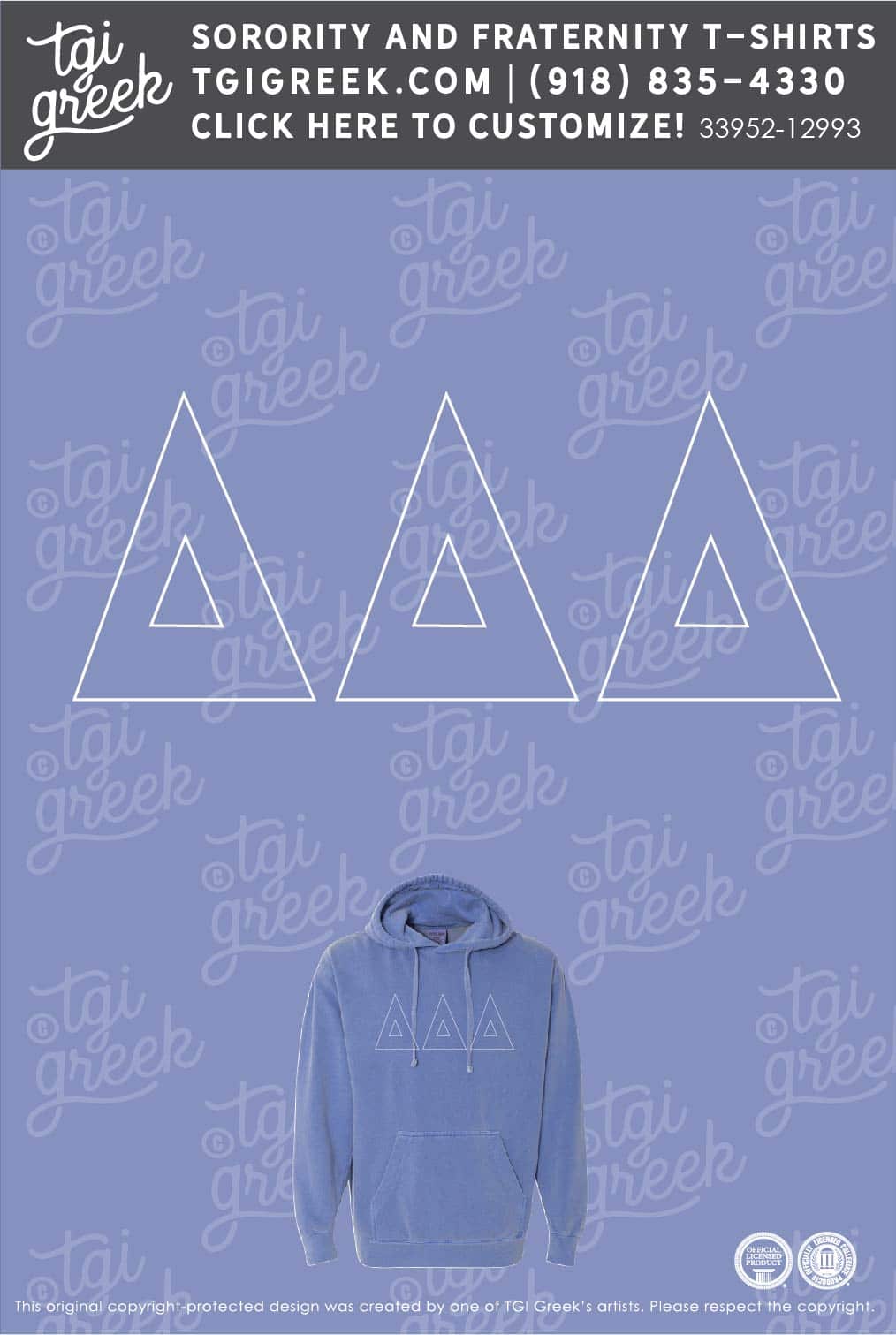 Delta Delta Delta – ISU Hoodie PR
