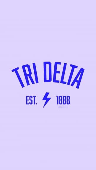 Delta Delta Delta – Phone Background