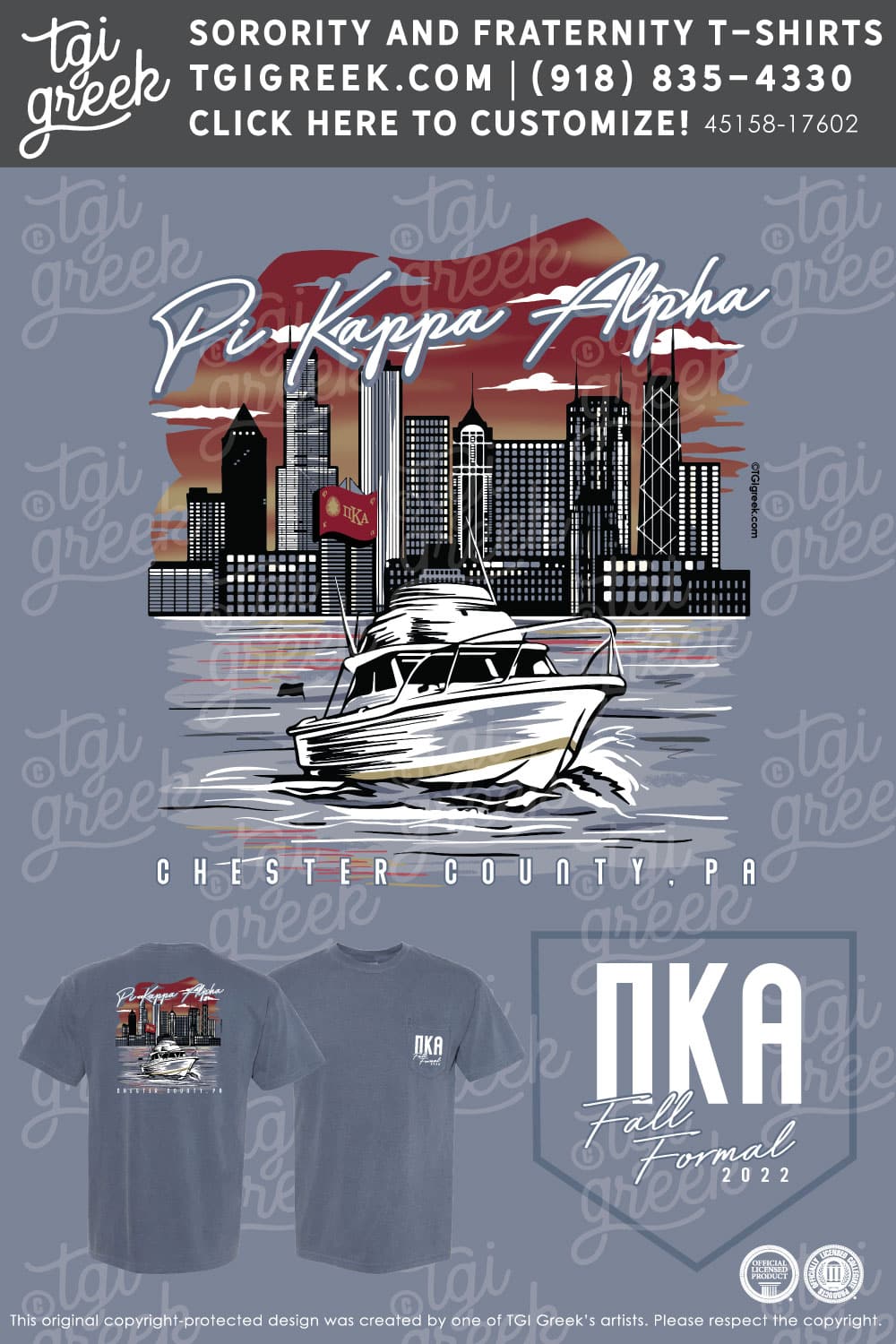 Pi Kappa Alpha – WCU Ben Franklin Yacht Fall Formal