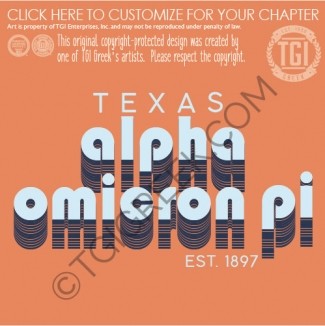 Alpha Omicron Pi – SHSU pr Shirt