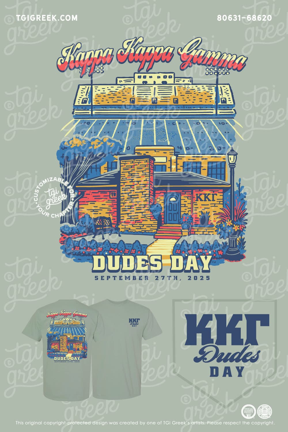 Kappa Kappa Gamma – TU Dudes Day