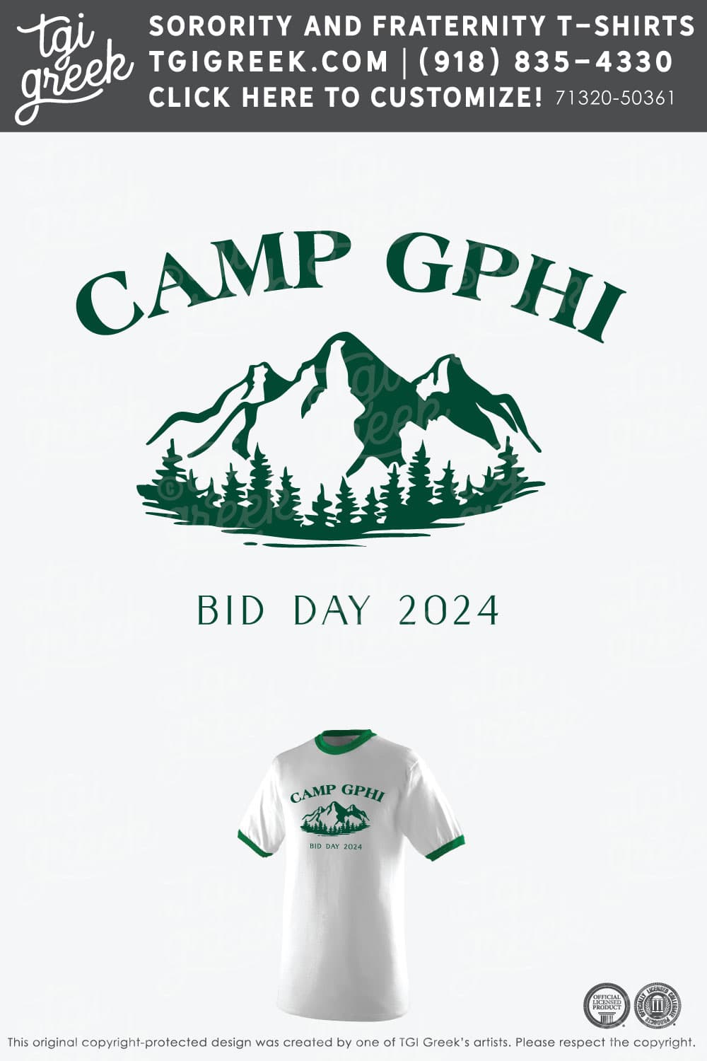 Gamma Phi Beta – ROCK Bid Day