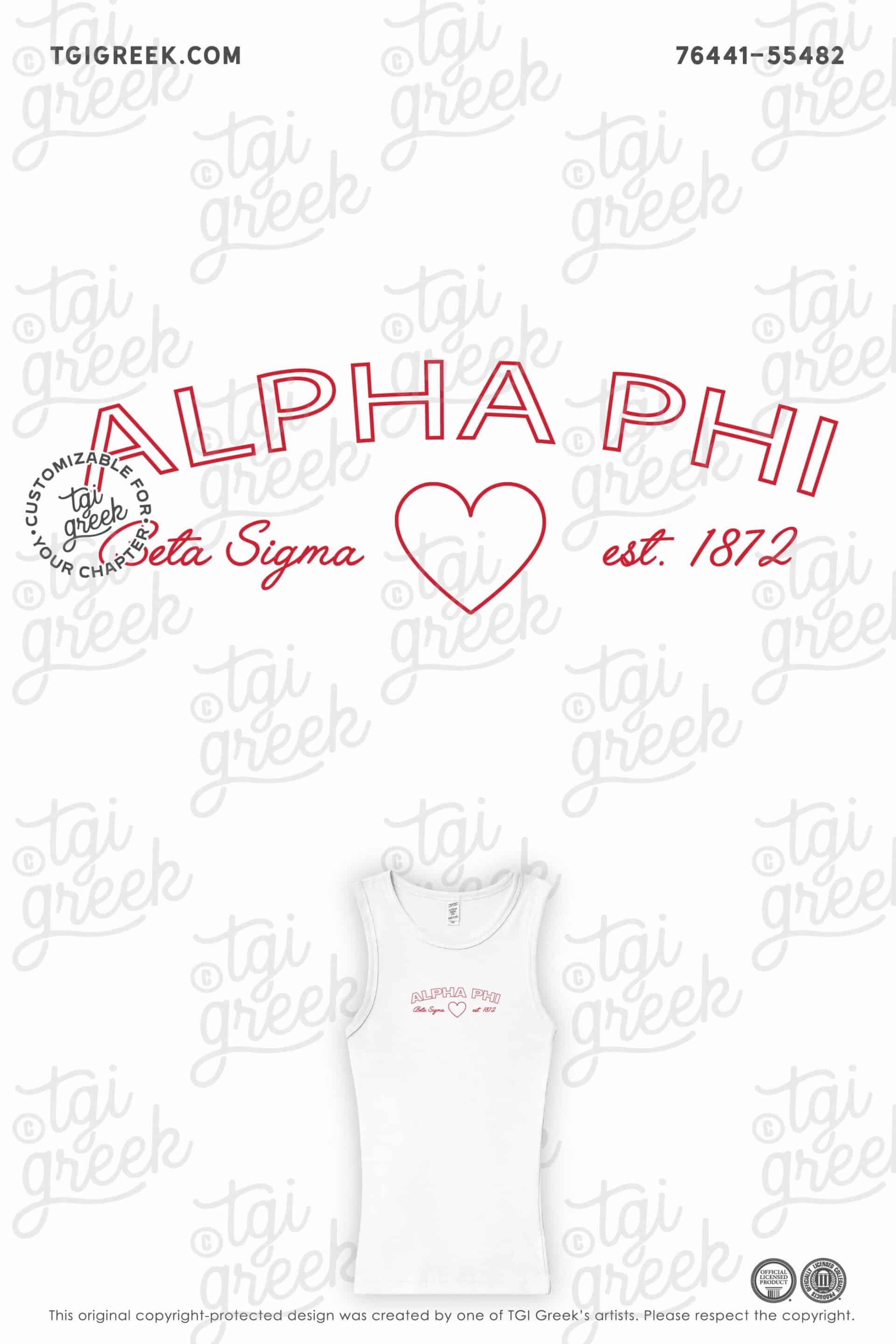 Alpha Phi – UofU Recruitment Tank