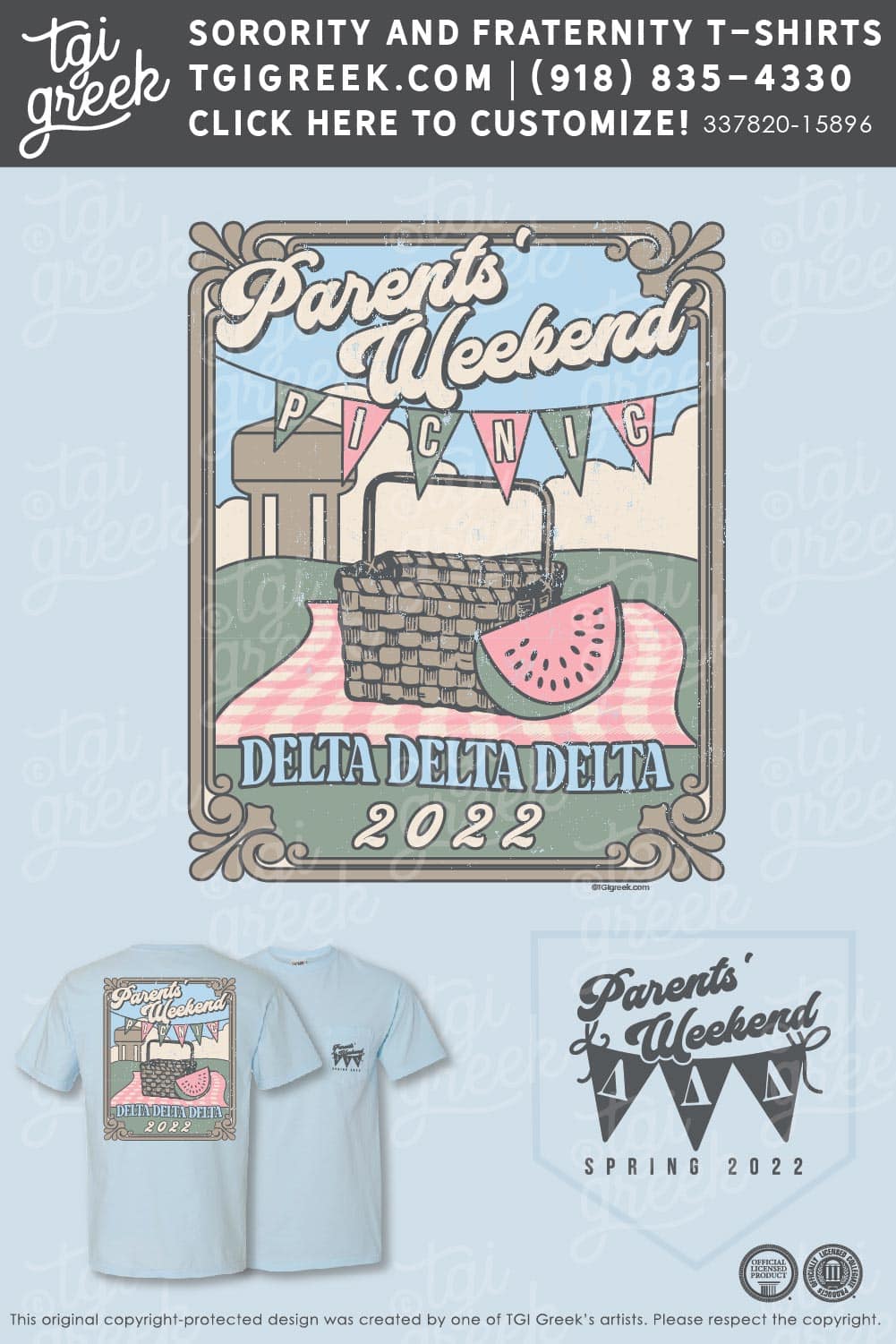 Delta Delta Delta – Uniof Idaho Parents’ Weekend