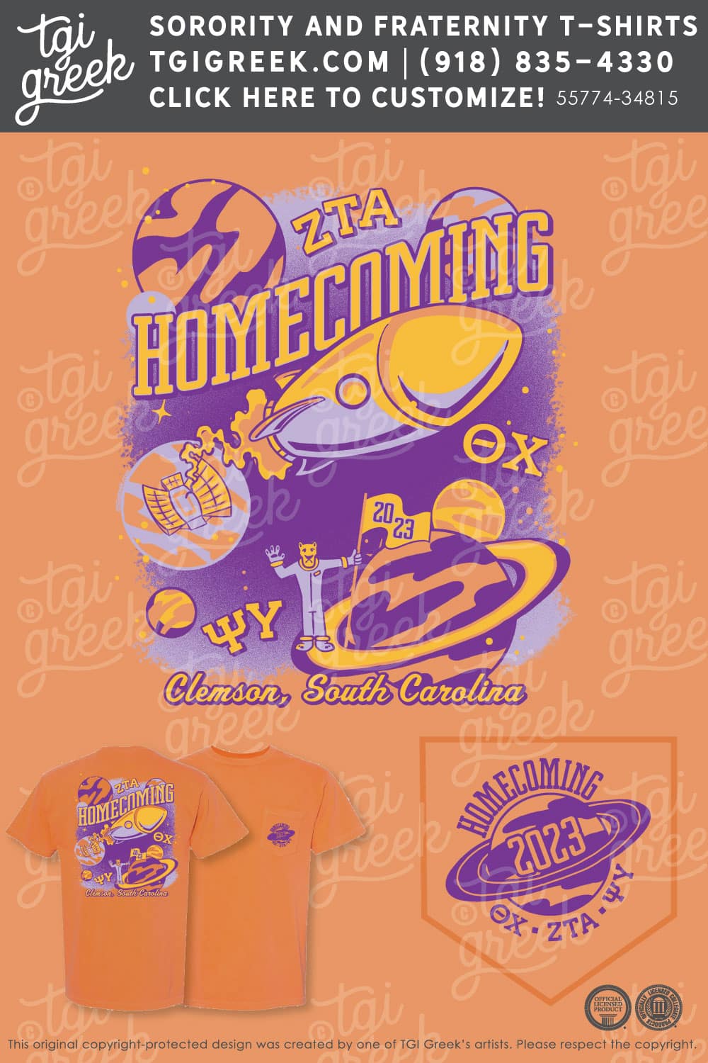 Zeta Tau Alpha – CLEM Homecoming