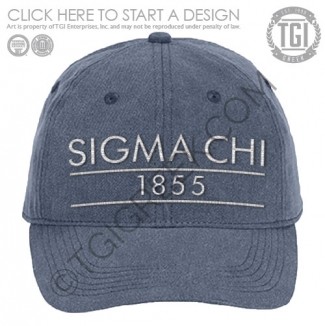 TGI-Sigma Chi Hat Design