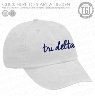 Delta Delta Delta-OU Bid Day Hats
