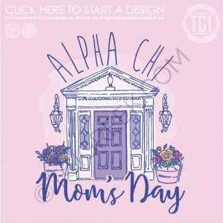 TGI-Alpha Chi Omega Front Door Moms Day