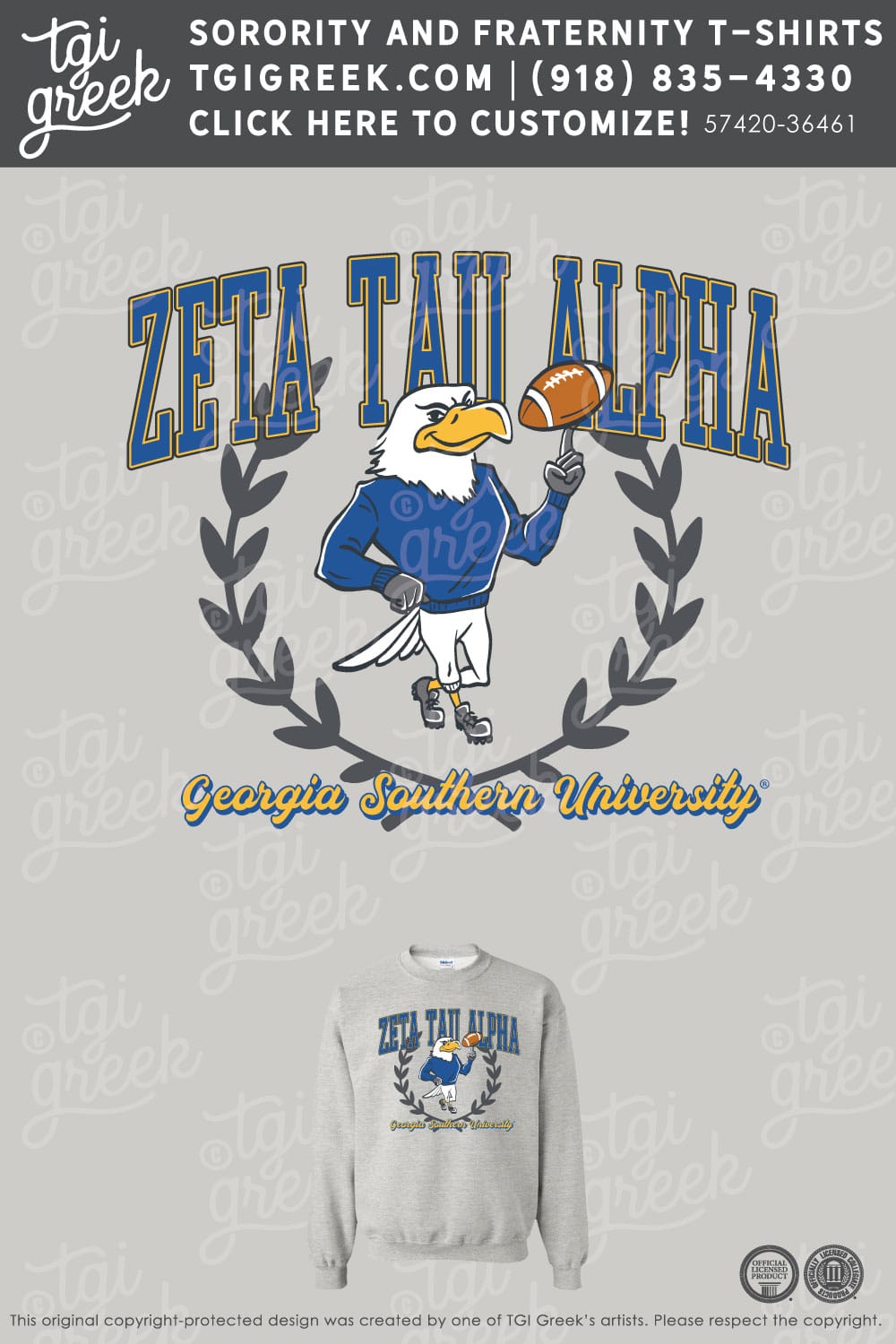 Zeta Tau Alpha – GSU Crewnecks