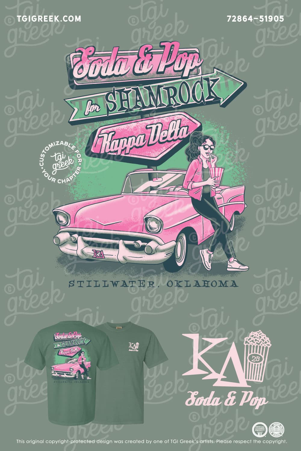 Kappa Delta – OSU Soda And Pop For Shamrock