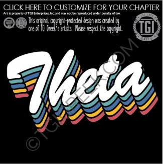 TGI – Kappa Alpha Theta Stacked Script