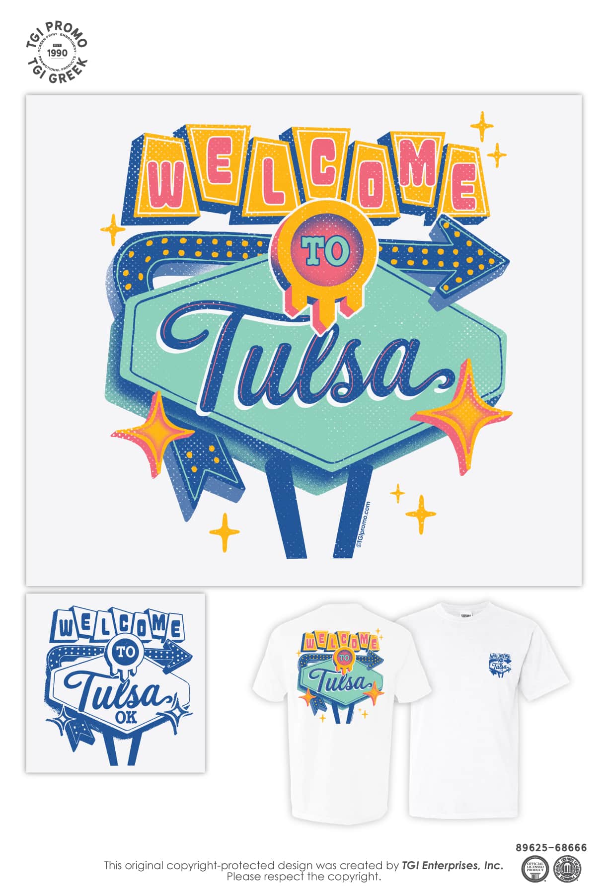 TGI Promo – Welcome to Tulsa Tee
