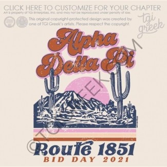 Alpha Delta Pi – bid Day