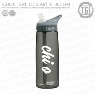 Chi Omega-OU Water Bottle