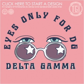 TGI-Delta Gamma Sunglasses Foil