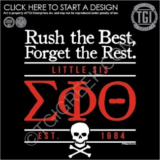 Sigma Phi Theta-TLU Little Sis Shirts